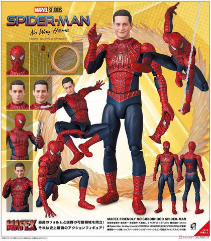 SheetNo:86120 <OrderPrice$649> #No.241 Friendly Neighborhood Spider-man=Spider-Man: No Way Home MAFEX