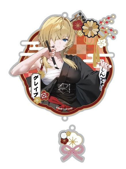 訂貨碼:88815-88822 <訂價各$53> #(免手續費)壓克力鎖匙扣=勝利女神:妮姬 Nikke 新春活動2026 Goods 正版授權