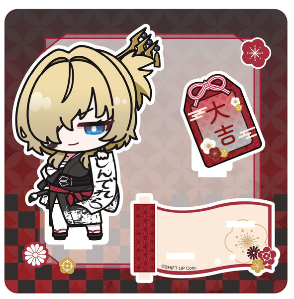 訂貨碼:88837-88844 <訂價各$48> #(免手續費)SD壓克力牌=勝利女神:妮姬 Nikke 新春活動2026 Goods 正版授權