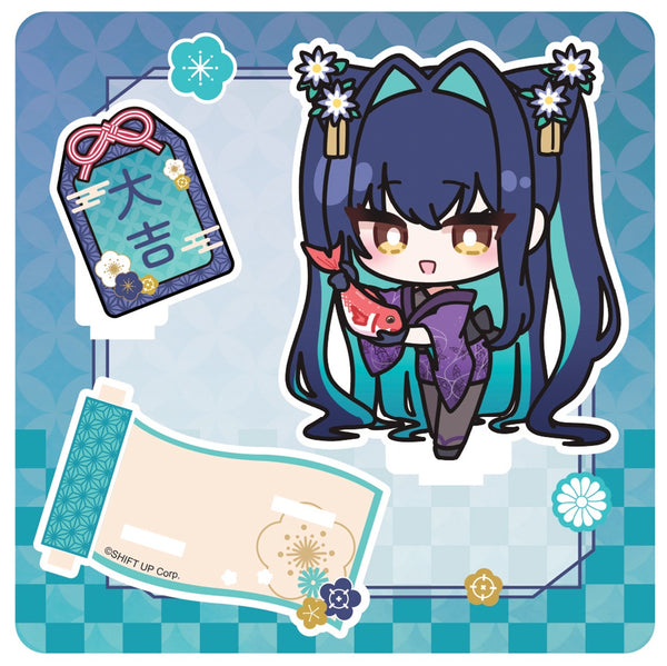 訂貨碼:88837-88844 <訂價各$48> #(免手續費)SD壓克力牌=勝利女神:妮姬 Nikke 新春活動2026 Goods 正版授權