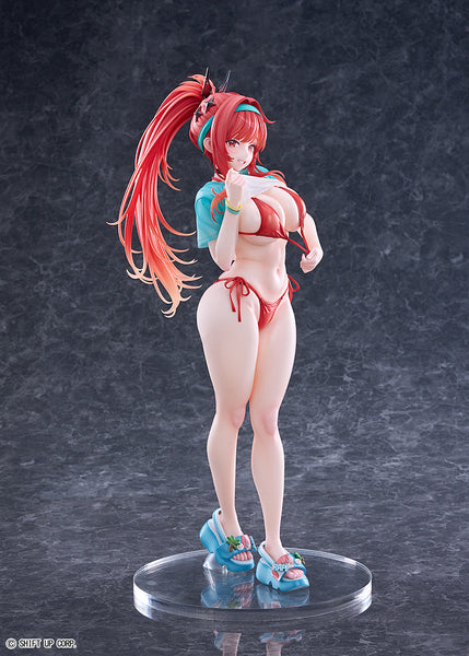 訂貨碼:70577 <訂價$2299> #拉毗:小紅帽 紅色風情=1/4 勝利女神:妮姬NIKKE Figure-AMAKUNI(HobbyJapan限定)