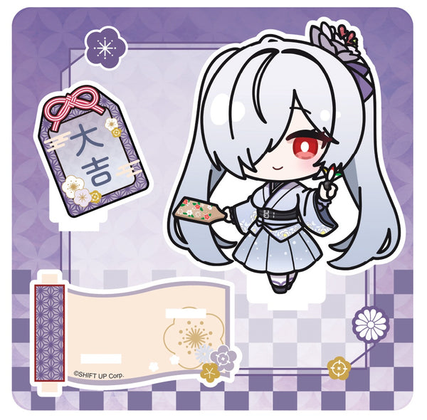 訂貨碼:88837-88844 <訂價各$48> #(免手續費)SD壓克力牌=勝利女神:妮姬 Nikke 新春活動2026 Goods 正版授權