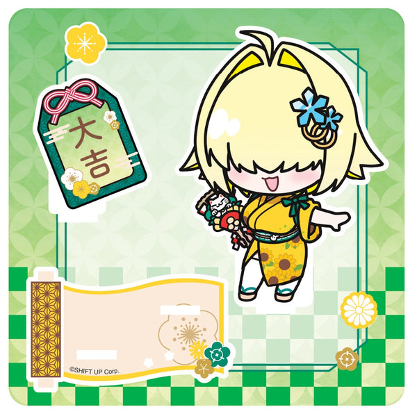 訂貨碼:88837-88844 <訂價各$48> #(免手續費)SD壓克力牌=勝利女神:妮姬 Nikke 新春活動2026 Goods 正版授權