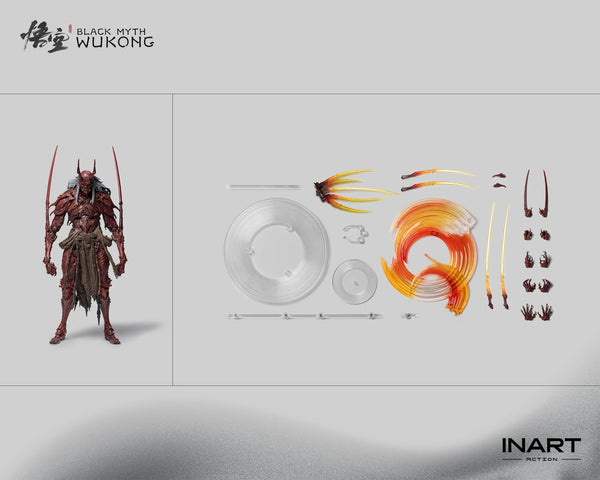訂貨碼:89827 <訂價$648> #(免手續費)夜叉王Yaksha King=1/12 黑神話：悟空 Black Myth: Wukong Collectibler 可動Figure
