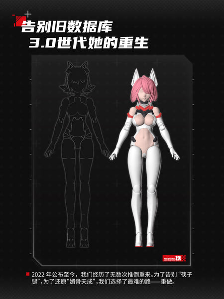 訂貨碼:80356 <訂價$258> #(免手續費)(御藏版連特典)九尾狐-妲妃=1/12 The Nine-Tailed Fox Da Ji 聖斯基x御模道 可動模型