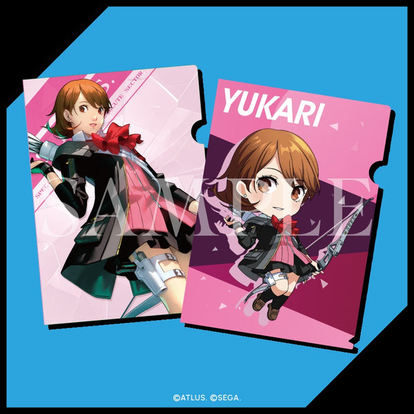 Z(ONLINESALES等通知現貨)No:000089 <Price$40> #(1種) E賞 岳羽由加莉 A4 Clear File=GoodSmile賞 女神異聞錄3 Reload【現貨 其他】