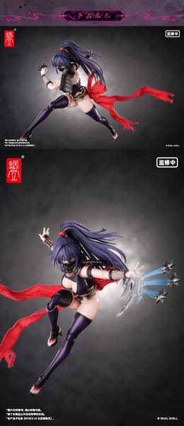訂貨碼:80942 <訂價$549> #(免手續費)(Full Set)RPGEX-10 女忍者 裂風=1/12 蝸的異世界冒險 可動Figure