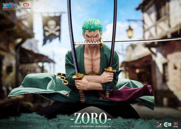 訂貨碼:80282 <訂價$2099> #(免手續費)(通常版)卓洛=1/6 One Piece 矽膠布衣可動合金 Figure