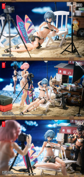 訂貨碼:89194 <訂價$319> #RA-02S 和音·夏日特勤(可動眼)=1/12 Pinakes Original 可動Figure