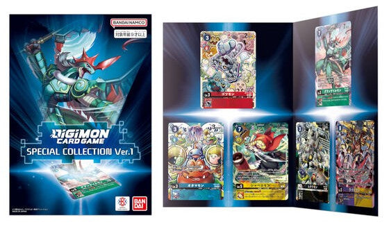 Z(ONLINESALES等通知現貨)No:824906  <Price$150> #Special Collection Ver.1=數碼暴龍Card Game Carddass咭組【現貨 卡牌類】4582769824906