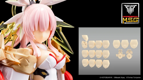 SheetNo:24143 <OrderPrice$70> #(淨配件)M.S.G 06 Face Set 皇巫用 Skin Color A=1/1 Megami Device模型