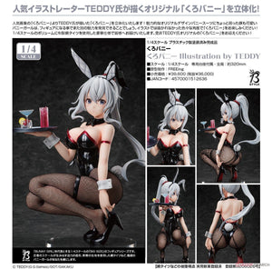 SheetNo:75955 <OrderPrice$2232> #黑兔女郎=1/4 插畫by by TEDDY figure