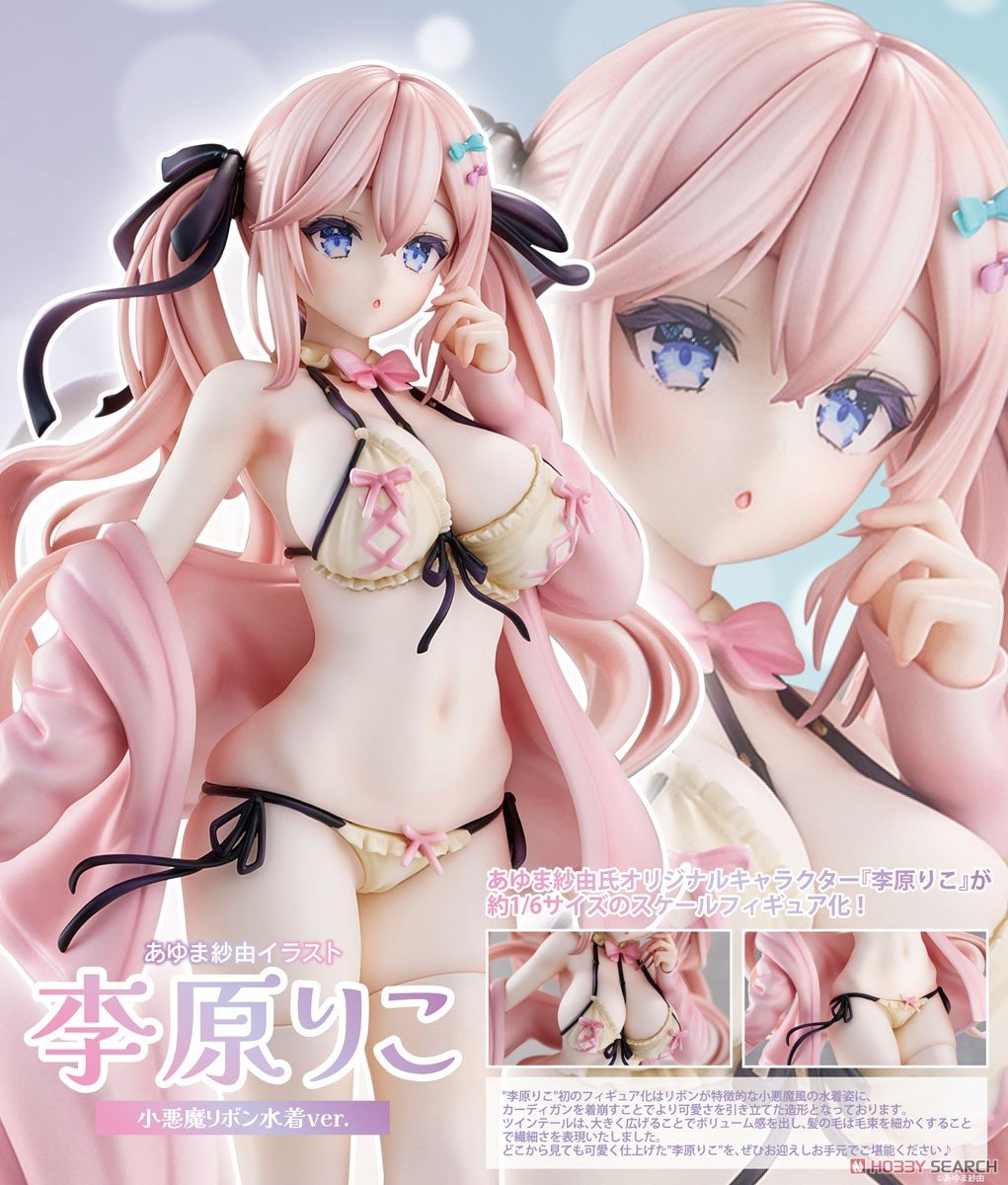 SheetNo:76764 <OrderPrice$1302> #李原莉可 (小惡魔緞帶水着Ver)=1/6 插畫by Ayuma紗由 Figure