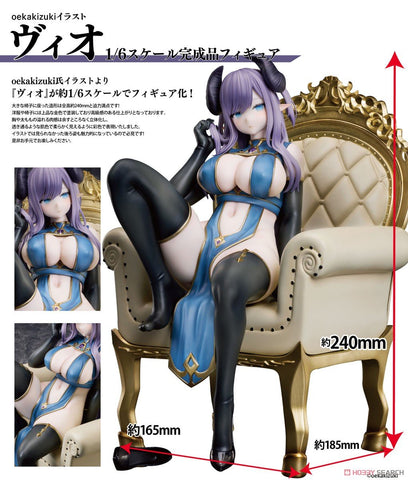 SheetNo:76984 <OrderPrice$1535> #Vio=1/6 插畫by oekakizuki figure