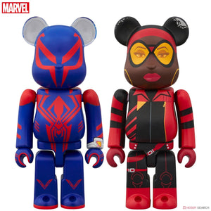 SheetNo:86704 <OrderPrice$210> #Spider-Man 2099 & Spider-Woman 2pcs Set=Marvel Universe Be@rbrick