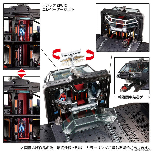 Z(ONLINESALES等通知現貨)No:991281 <Price$1200> #TM-33 機動要塞超重機 Tactical Grander=Diaclone Tactical Mover【現貨 Action Figure】4904810991281