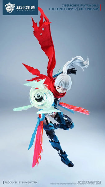 訂貨碼:89279 <訂價$238> #(連特典)颶風飛蝗 葉風嬋Cyclone Hopper:Yip Fung Sim=1/12 Cyber Forest Fantasy Girls 賽博森林 機娘模型