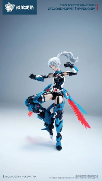 訂貨碼:89279 <訂價$238> #(連特典)颶風飛蝗 葉風嬋Cyclone Hopper:Yip Fung Sim=1/12 Cyber Forest Fantasy Girls 賽博森林 機娘模型