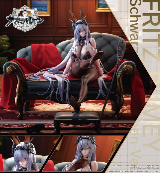 訂貨碼:24782&24783 <訂價$1653&2225> #弗裏茨·魯梅KMS Fritz Rumey Schwarzes Kaninchen Ver)=1/7 碧藍航線 Figure