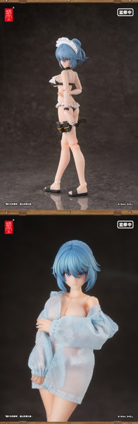 訂貨碼:89194 <訂價$319> #RA-02S 和音·夏日特勤(可動眼)=1/12 Pinakes Original 可動Figure