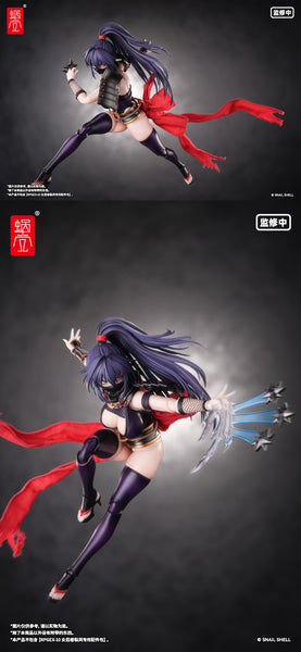 訂貨碼:80942 <訂價$549> #(免手續費)(Full Set)RPGEX-10 女忍者 裂風=1/12 蝸的異世界冒險 可動Figure