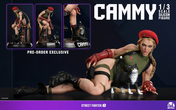 訂貨碼:80708 <訂價$8390> #(免手續費)Cammy Silicon=1/3 Street Fighter 6 成品可動Figure