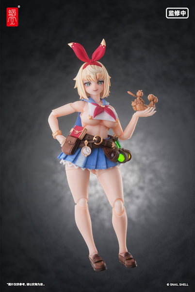 訂貨碼:80043 <訂價$565> #(免手續費)(連特典Full Set)RPGEX-06冒險者小蝸(可動眼)=1/12 蝸的異世界冒險 可動Figure