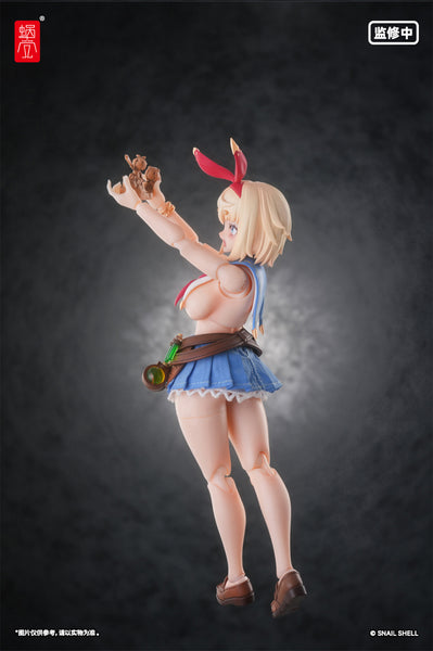 訂貨碼:80043 <訂價$565> #(免手續費)(連特典Full Set)RPGEX-06冒險者小蝸(可動眼)=1/12 蝸的異世界冒險 可動Figure