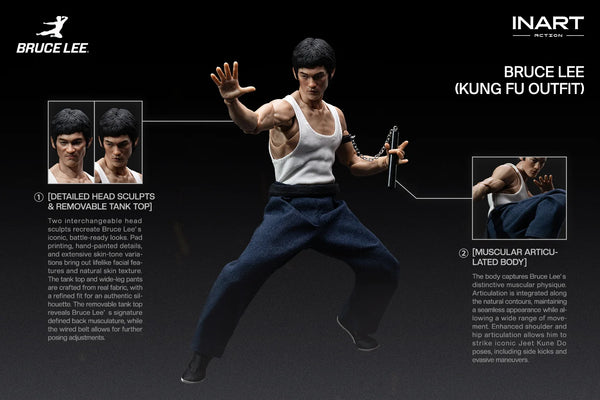 訂貨碼:80918 <訂價$588> #(免手續費)(1/12)Bruce Lee李小龍 功夫服(Kungfu Outfit)=1/12 Collectible Action Figure