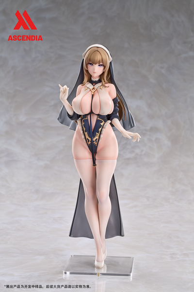 SheetNo:77469 <OrderPrice$778> #修女 莉莉=1/6 插畫by 久違了 figure