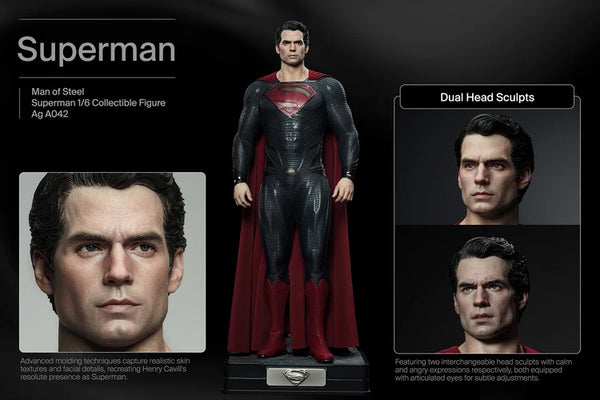 訂貨碼:80870 <訂價$2868> #(免手續費)Superman(Man of Steel)=1/6 超人：鋼鐵英雄 可動Figure