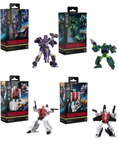 SheetNo:86832 <OrderPrice$699> #(Set 4pcs)The Thirteen Solus Prime & Fugitive Waspinator & Aerialbot Slingshot & Air Raid Set=TF Age Of The Primes Deluxe