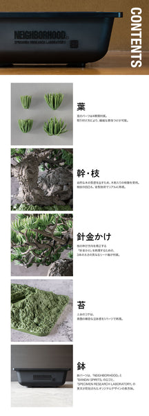 SheetNo:37588 <OrderPrice$1850> #盆栽 五葉松=SRL X Bandai Spirits . Bonsai Model Kit