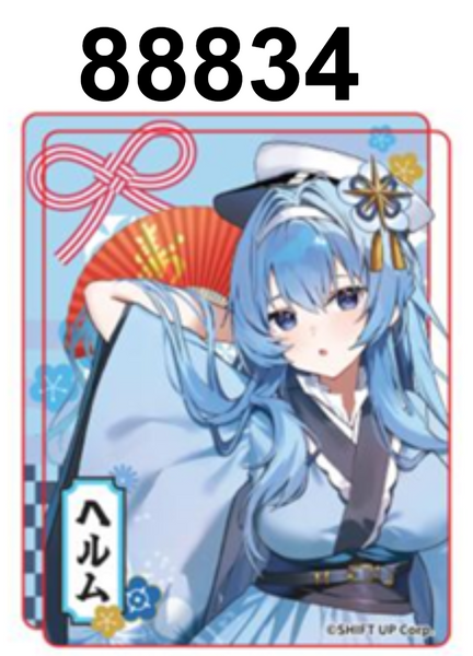 訂貨碼:88827-88834 <訂價各$53> #(免手續費)壓克力磚=勝利女神:妮姬 Nikke 新春活動2026 Goods 正版授權