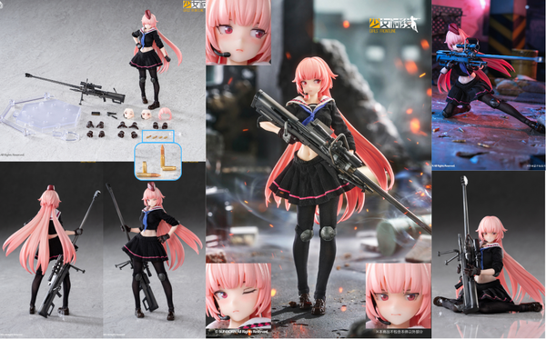 訂貨碼:89102 <訂價$398> #PA011 少女前線 NTW-20=1/12 Pocket art 可動Figure