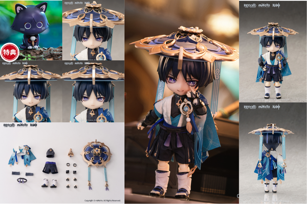 訂貨碼:89121 <訂價$585> #(連特典童話猫)放浪者(流浪者)=原神 ACTION DOLL