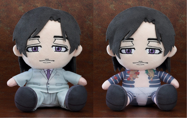 訂貨碼:67362&67363 <訂價各$200> #(免手續費)多仲忍者/(西裝可拆)輝村極道=忍者與極道 玩偶