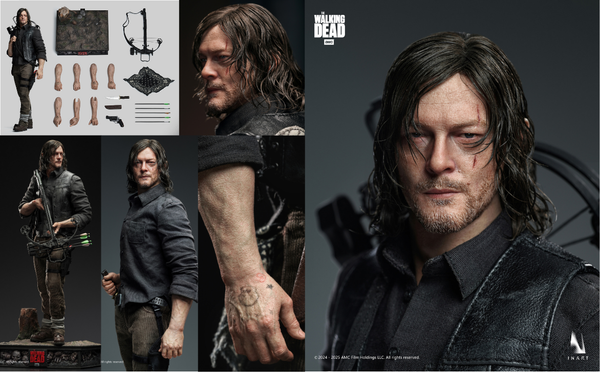 訂貨碼:89149 <訂價$3218> #(植髮頭雕可動眼)戴瑞·迪克森 Daryl Dixon=1/6 陰屍路 第8季 The Walking Dead Season 8 Collectible可動Figure