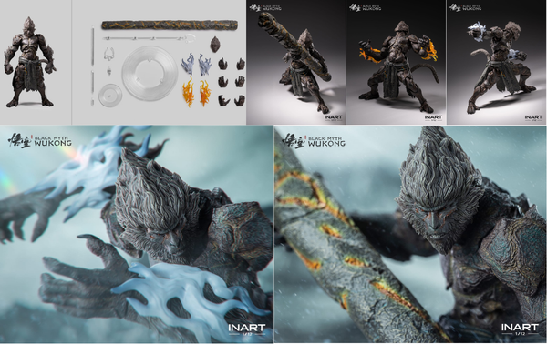 訂貨碼:89153 <訂價$594> #(免手續費)石猿=1/12 黑神話:悟空 Black Myth: Wukongs Collectibler 可動Figure