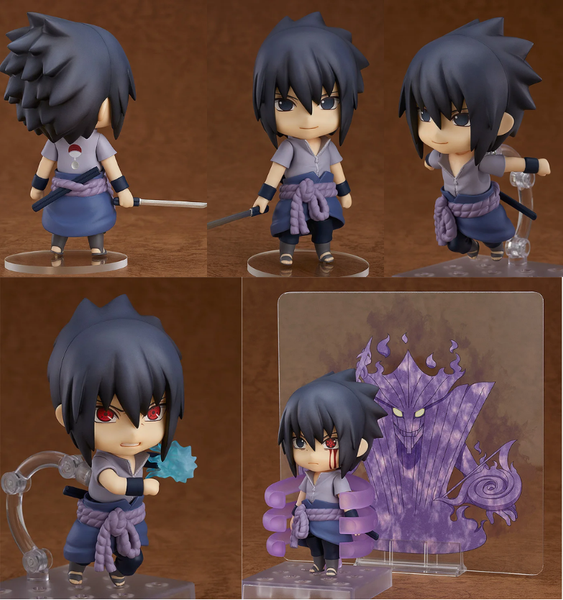 訂貨碼:67296 <訂價$274> #(免手續費)No.707 宇智波佐助(火影忍者疾風傳)再販=GS土偶Nendoroid