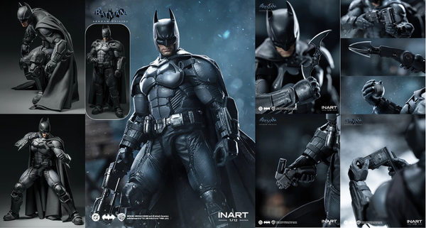 訂貨碼:89241 <訂價$558> #(免手續費)蝙蝠俠:阿卡漢起源=1/12 Batman:Arkham Origins Collectibler 可動Figure