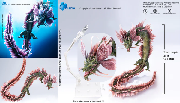 訂貨碼:89276 <訂價$425> #提亞瑪特 Tiamat=Exquisite Mini Basic 哥斯拉x金剛:新帝國 可動Figure