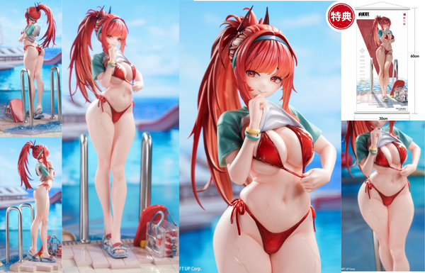 訂貨碼:79249&79250 <訂價$1039&$1149> #)拉毗:小紅帽‧紅色風情=1/7 勝利女神:妮姬NIKKE Figure