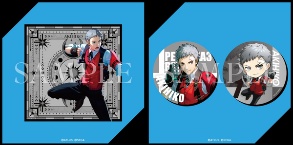 Z(ONLINESALES等通知現貨)No:000096 <Price$80> #(2種) C賞&D賞 真田明彦 色紙&襟章=GoodSmile賞 女神異聞錄3 Reload【現貨 其他】