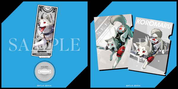 Z(ONLINESALES等通知現貨)No:000084 <Price$80> #(2種) B賞&E賞 虎狼丸 亞克力立牌&A4 Clear File=GoodSmile賞 女神異聞錄3 Reload【現貨 其他】