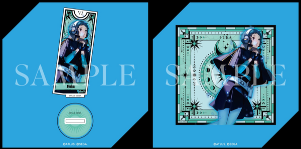 Z(ONLINESALES等通知現貨)No:000086 <Price$80> #(2種) B賞&C賞 山岸風花 亞克力立牌&色紙=GoodSmile賞 女神異聞錄3 Reload【現貨 其他】