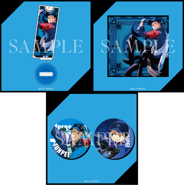 Z(ONLINESALES等通知現貨)No:000088 <Price$120> #(3種) B賞&C賞&D賞 伊織順平 亞克力立牌&色紙&襟章=GoodSmile賞 女神異聞錄3 Reload【現貨 其他】