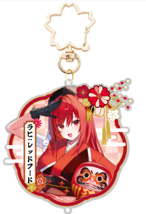 Z(ONLINESALES等通知現貨)No:994021 <Price$53> #(壓克力鎖匙扣) 拉毗:小紅帽=勝利女神:妮姬 Nikke 新春活動2026 Goods【現貨 其他】4573697994021