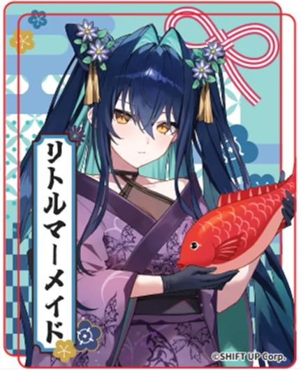 Z(ONLINESALES等通知現貨)No:994182 <Price$53> #(壓克力磚) 小美人魚=勝利女神:妮姬 Nikke 新春活動2026 Goods【現貨 其他】4573697994182