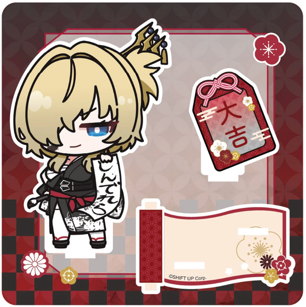 Z(ONLINESALES等通知現貨)No:994526 <Price$48> #(SD壓克力牌) 格拉維=勝利女神:妮姬 Nikke 新春活動2026 Goods【現貨 其他】4573697994526